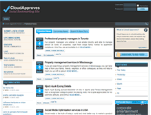 Tablet Screenshot of cloudapproves.com